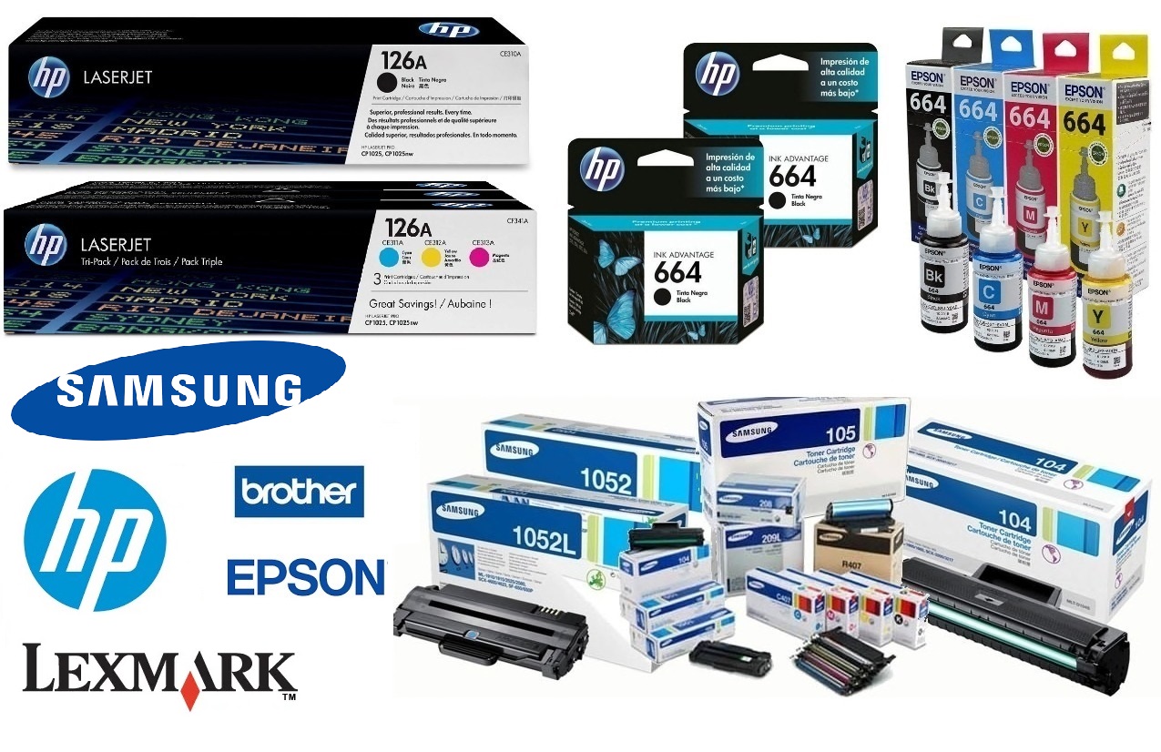 Consumibles para impresoras y oficina