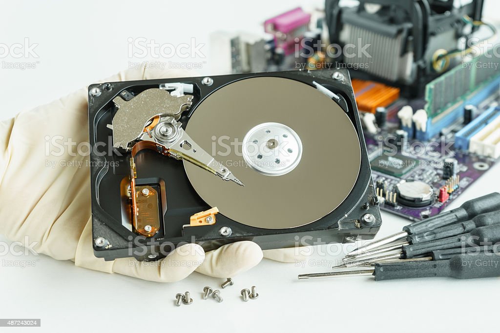 Recuperación de datos en discos duros y equipos informáticos